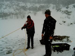 Alfred U., J�rg B. und der Schnee