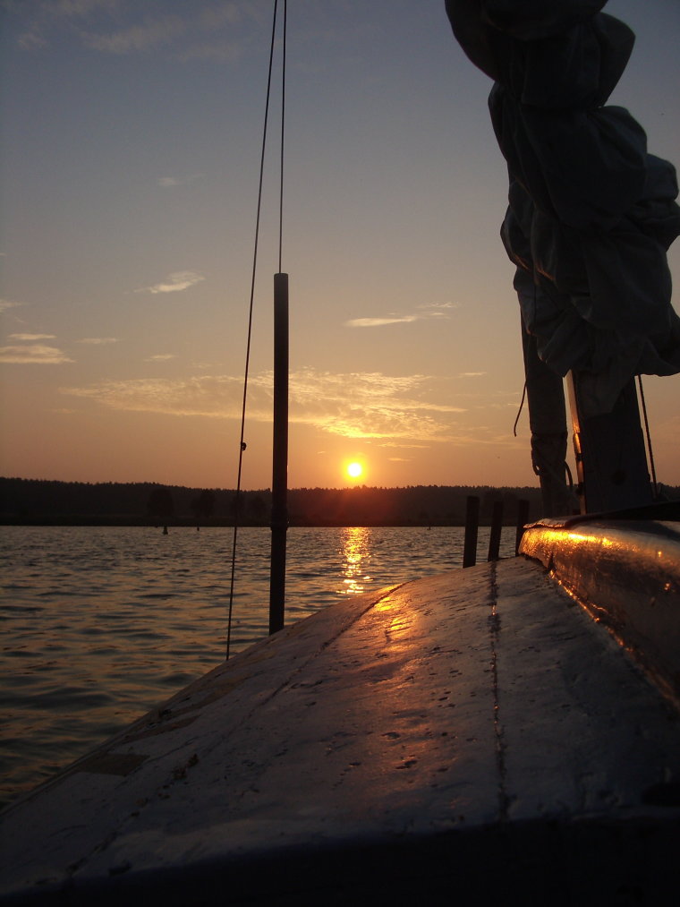 Sonnenaufgang am Usedomer See