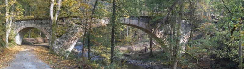 Selbitzbrücke im Höllental