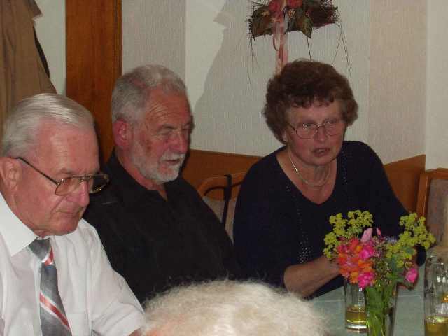 Wolfgang und Hans mit Frau